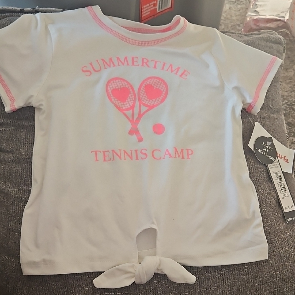 Nicole Miller Summertime Tennis Club Tshirt